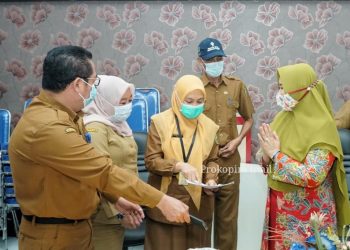 The Government of Indragiri Hilir District Receives Visit of the Riau Province City District Healthy Verification Team