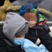 Five Children Including Baby Arriving in the UK With Freezing Conditions