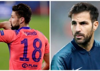 Cesc Fabregas has Paid Tribute to Olivier Giroud