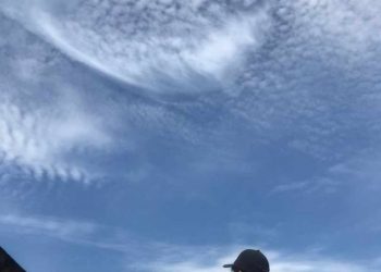 A Strange Phenomenon of Giant Eyes Clouds Occur in Kediri