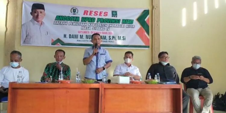 Head of Pengalihan Village Asks for the Expansion of the Village in Keritang Indragiri Hilir