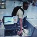 A CCTV Recorded a Man Seen Trying to Seize a Cellphone