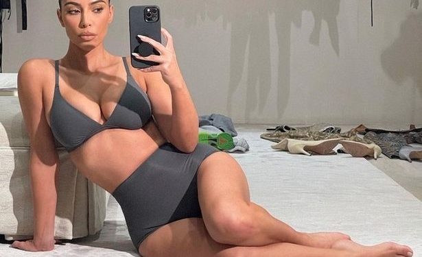 Amid Her Marriage Woes With Kanye West, Kim Kardashian Parades Cleavage in Skimpy Bra