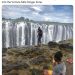 Photo of a Man Walking Along Edge of Victoria Falls Before Plummeting to His Death