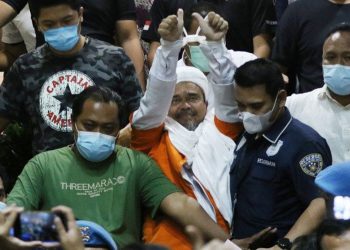 Arrived At Bareskrim Polri, Rizieq Shihab Talks About Moral Revolution