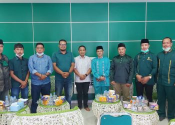 Visiting the National Awakening Party Office in Indragiri Hilir, Bawaslu Submits Track Record of Election Supervision