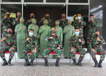 Working Visit to Kodim 0314 in Indragiri Hilir, Irdam Bukit Barisan Remind Soldiers to Be Wise