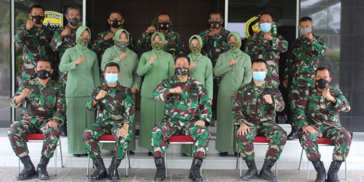 Working Visit to Kodim 0314 in Indragiri Hilir, Irdam Bukit Barisan Remind Soldiers to Be Wise