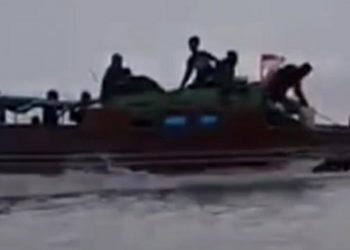 Bringing Illegal Cigarettes, an Entrepreneurs from Batam Shot in Indragiri Hilir