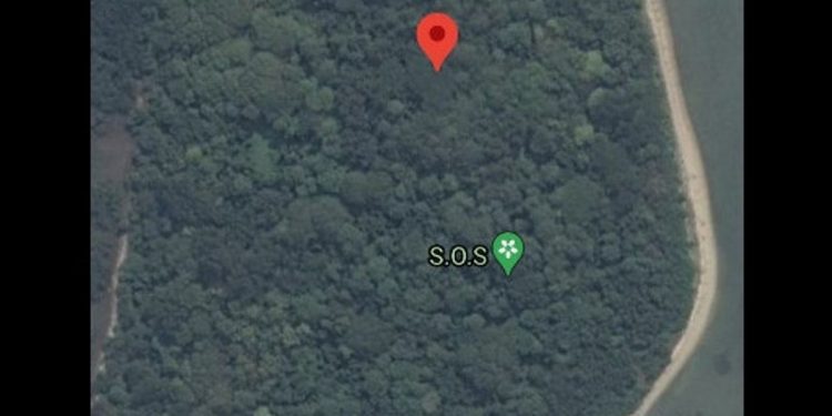 Basarnas Examines The Appearance Of SOS Signs On Google Maps in the Laki Island