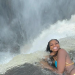 Woman Poses For Bikini Shoot On Edge Of World’s Largest Waterfall, Goes Viral