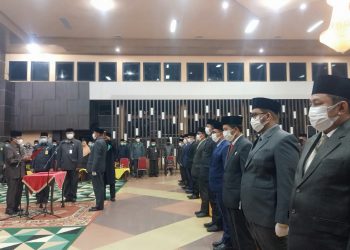 At the End of 2020, the Regent of Indragiri HIlir Inaugurated 12 OPD Chairmen