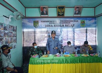 The Regent of Indragiri Hilir Called For RLH Assistance to the Ministry of Social Affairs for Residents in the Kuala Strait