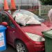 A Man Barricades Neighbour’s Car With Sandbags