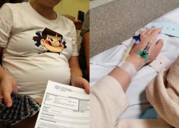 Getting Food Poisoning, a Pregnant Woman Vomited and had Diarrhea Over 100 Times