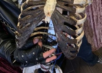 A Man Turns Dead His Uncle’s Bones Into Electric Guitar