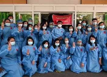 After the Coup, Health Workers Start Protests in Myanmar