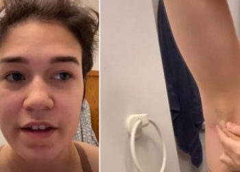A Woman Shares Video that Showing How She Can Take Breast Milk Out of Her Armpit