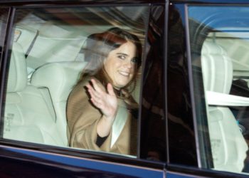 Princess Eugenie Leaves Hospital With Her Baby Boy and Husband