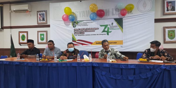 Indragiri Hilir Islamic Student Association Holds Gathering