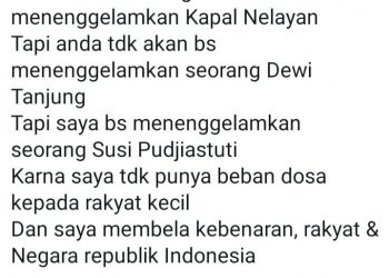 The Conflict Heats Up, Dewi Tanjung: I Can Make You Drown, Susi…