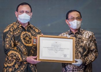 For the First Time, the Regency Government of Indragiri Hilir Receives Merit System Award