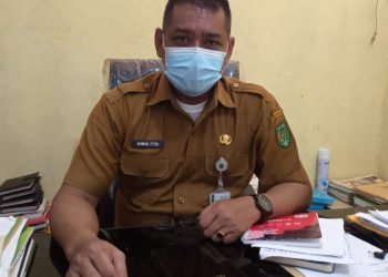 The Department of Trade and Industry of Indragiri Hilir Regency Will Move the Fish Traders to Temporary Shelters