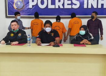 Indragiri Hilir Resort Police Managed to Secure 3 of the Perpetrator with Violent Theft in the Speedboat