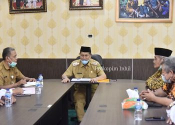 Meet With the Deputy Regent of Indragiri Hilir, the Religious Communication Forum Asked for a Secretariat Building