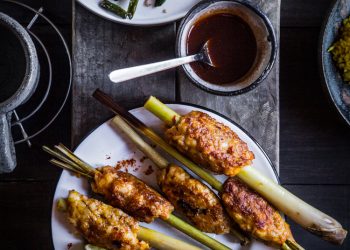 Sate Lilit Bali, a Popular Dish From the Island of Bali