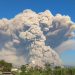 Again, Mount Sinabung Spewed a Massive 5-kilometer-High Ash Column This Morning