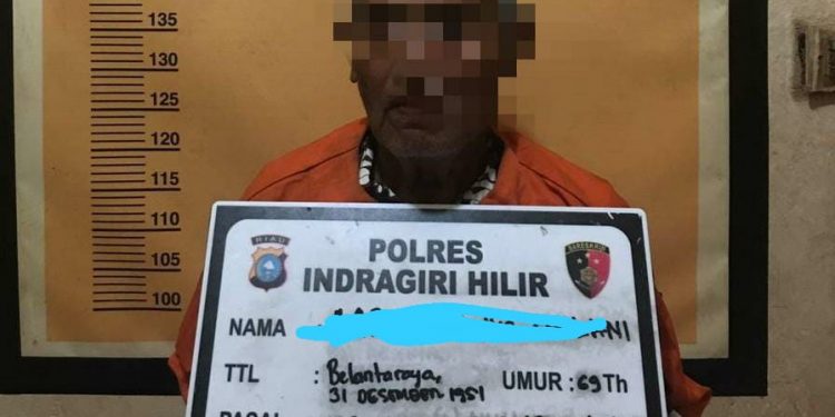 Burning the Land, an Elderly in Indragiri Hilir was Arrested by the Police