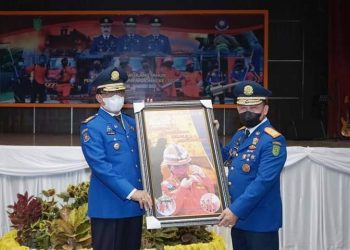 Anniversary of Fire Brigade, the Regent of Indragiri Hilir Suggests to Form a Fire Fighting Volunteer Unit
