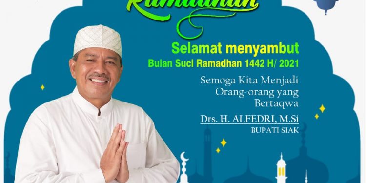 Ramadhan Amid the Covid-19 Pandemic, This Is the Message of the Regent of Siak