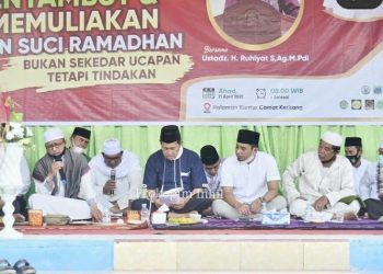 Attended by the Deputy Regent of Indragiri Hilir, 17 Communities in Keritang Hold Tabligh Akbar and Istiqosah