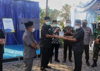 The Regent of Siak, Alfedri Launches Siak Tv Goes Telkom Satellite 4