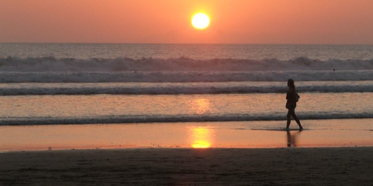 Legian Beach in Bali
