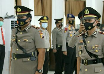 Handover of Head of Criminal Investigation Position, AKP Amru Abdullah Replaces AKP Indra Lamhot