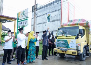 The Regent of Indragiri Hilir Release 2,700 Premium Package Ramadan from Baznas Indragiri Hilir