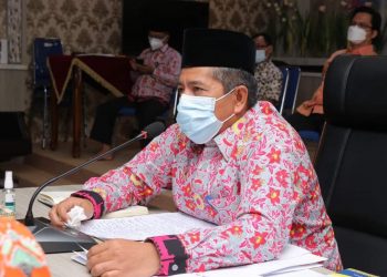 Following up on the Circular of the Minister of Home Affairs and the Minister of Religion ahead of Eid Al-Fitr in Siak, Forkompinda Regency Government and Vertical Agencies Hold Covid-19 Covid-19 Coordination Coordination Coordination Meeting