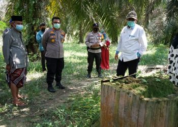 Regent of Siak, Alfedri Visits the Border of Siak – Kampar Border in Kampung Rantau Bertuah