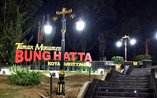 Bung Hatta Monument in Guguk Panjang Sub-District, Indonesia