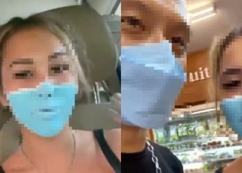 Wandering Around a Supermarket With a Painted Face Mask, a Russian Woman has Deported from Indonesia
