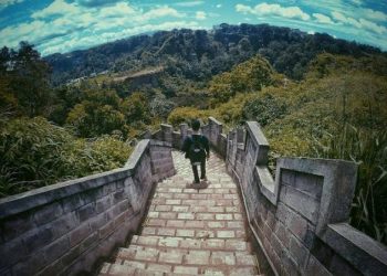 Janjang Koto Gadang, the Great Wall from Indonesia