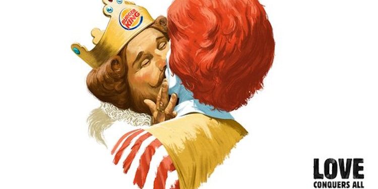 Burger King And Mc Donald S Mascots Kissed At Helsinki Pride News24xx