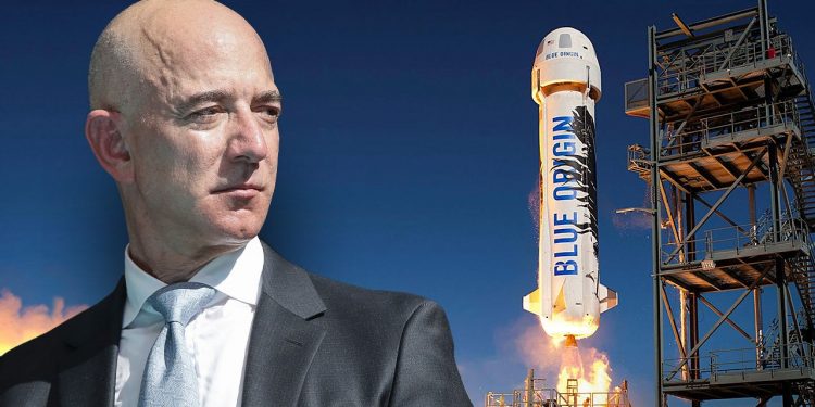 Jeff Bezos Flies Into Space