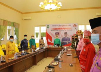 Commemoration of Pancasila Birthday, the Regent of Siak Participates in Virtual Ceremony