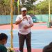 The Regent of Siak Opens Friendly Tennis Match