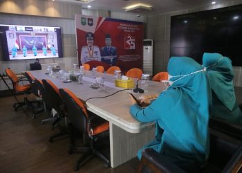 Rasidah Joins the Inauguration of the Central TP PKK Manager Virtually