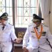 Regent Alfedri and Deputy Regent Husni Merza Inaugurated Gubri Syamsuar